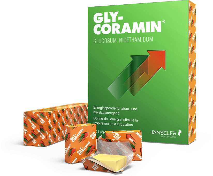 Gly-Coramin® can support you during strenuous activities.
