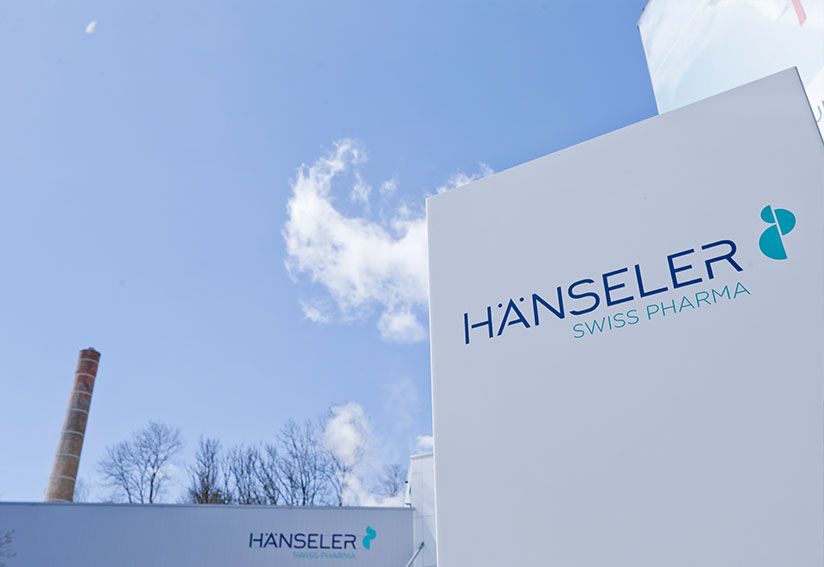 Insegna aziendale di Hänseler AG