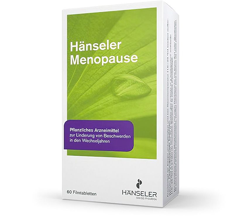 Hänseler Menopause contiene due principi attivi vegetali per le vampate di calore e gli sbalzi d'umore