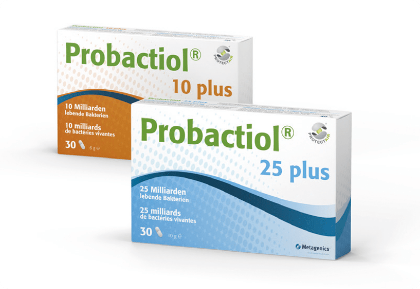 Probactiol® 10 plus und Probactiol® 25 plus – Produktabbildung
