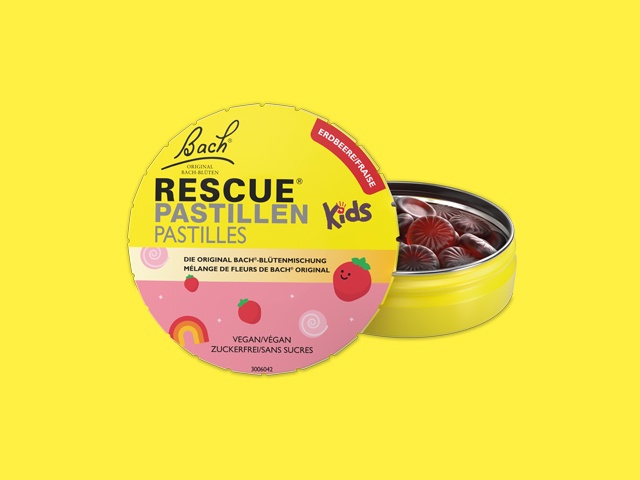RESCUE® Kids Pastillen Erdbeere